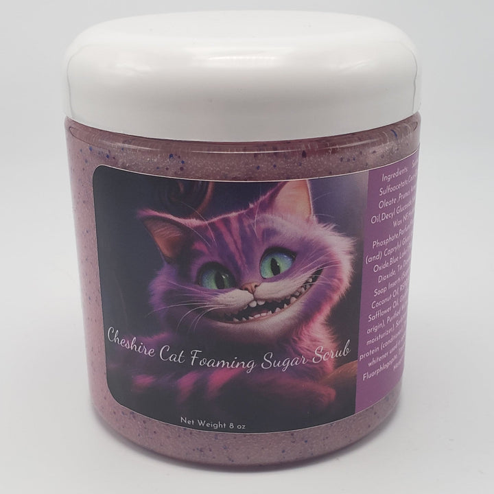 Cheshire Cat  Foaming Sugar Scrub - Page -Turner Bath & Body