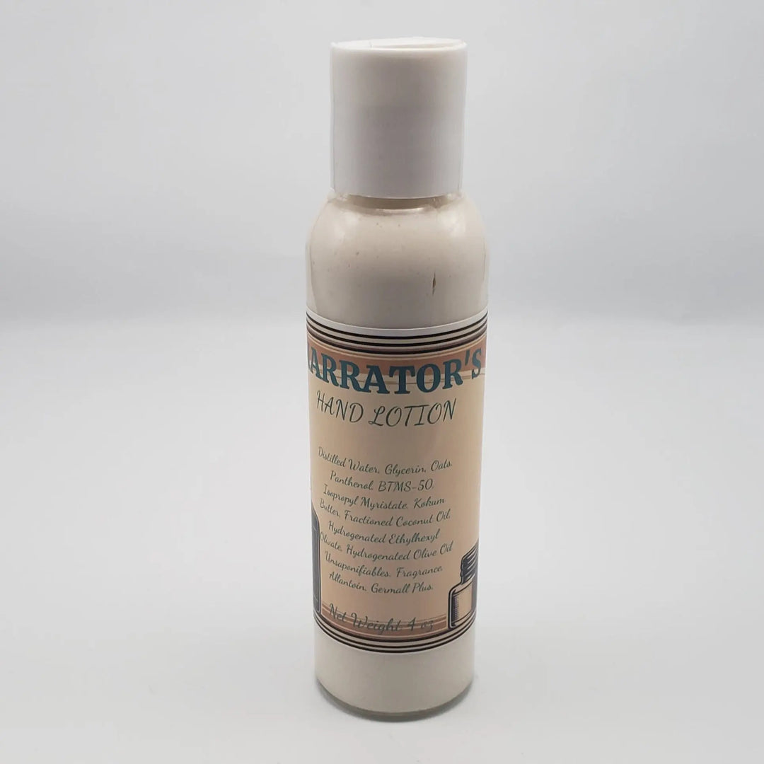 Narrator's  Hand Lotion - Page -Turner Bath & Body
