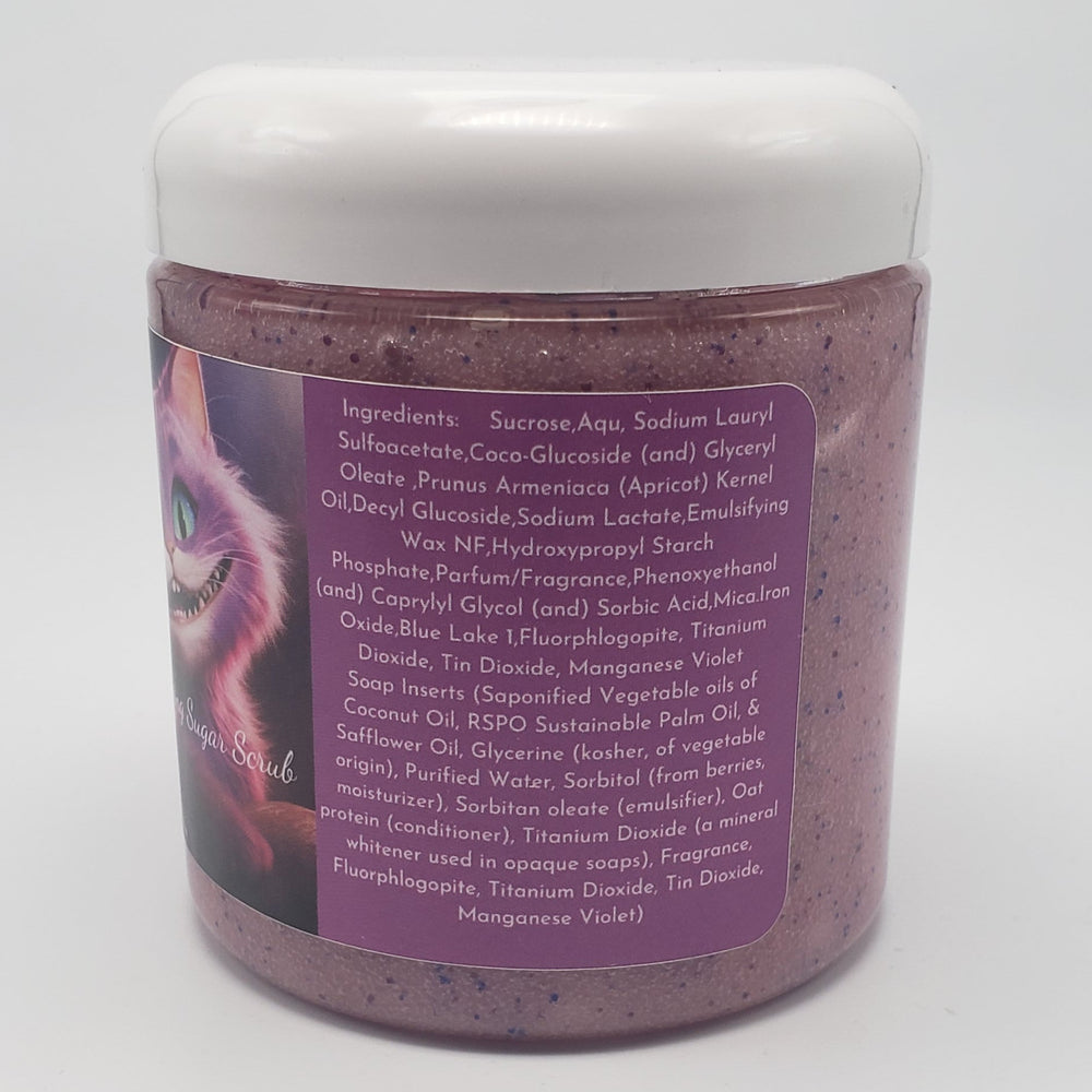 Cheshire Cat  Foaming Sugar Scrub - Page -Turner Bath & Body