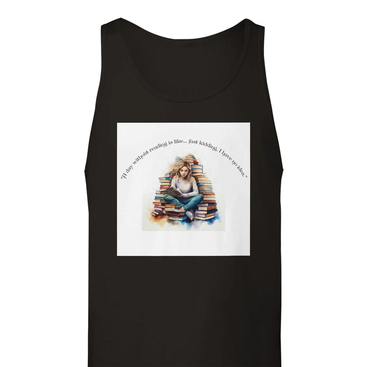 Bibliophile's Dream Premium Unisex Tank Top - Page -Turner Bath & Body