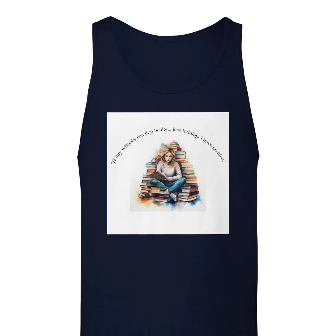 Bibliophile's Dream Premium Unisex Tank Top - Page -Turner Bath & Body