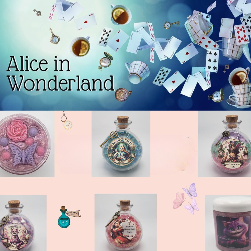 Alice in Wonderland Exclusive Bath Collection - Page -Turner Bath & Body